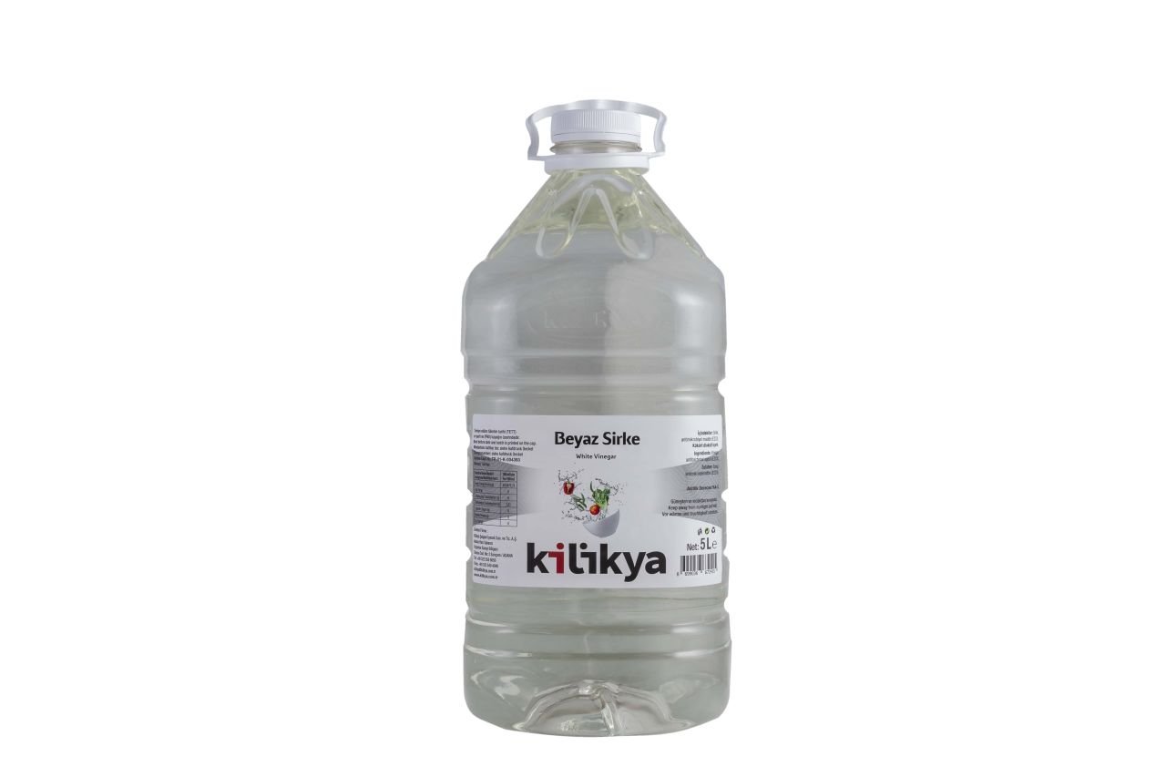 Beyaz Sirke 5 Lt 4 Adet(1 Koli)