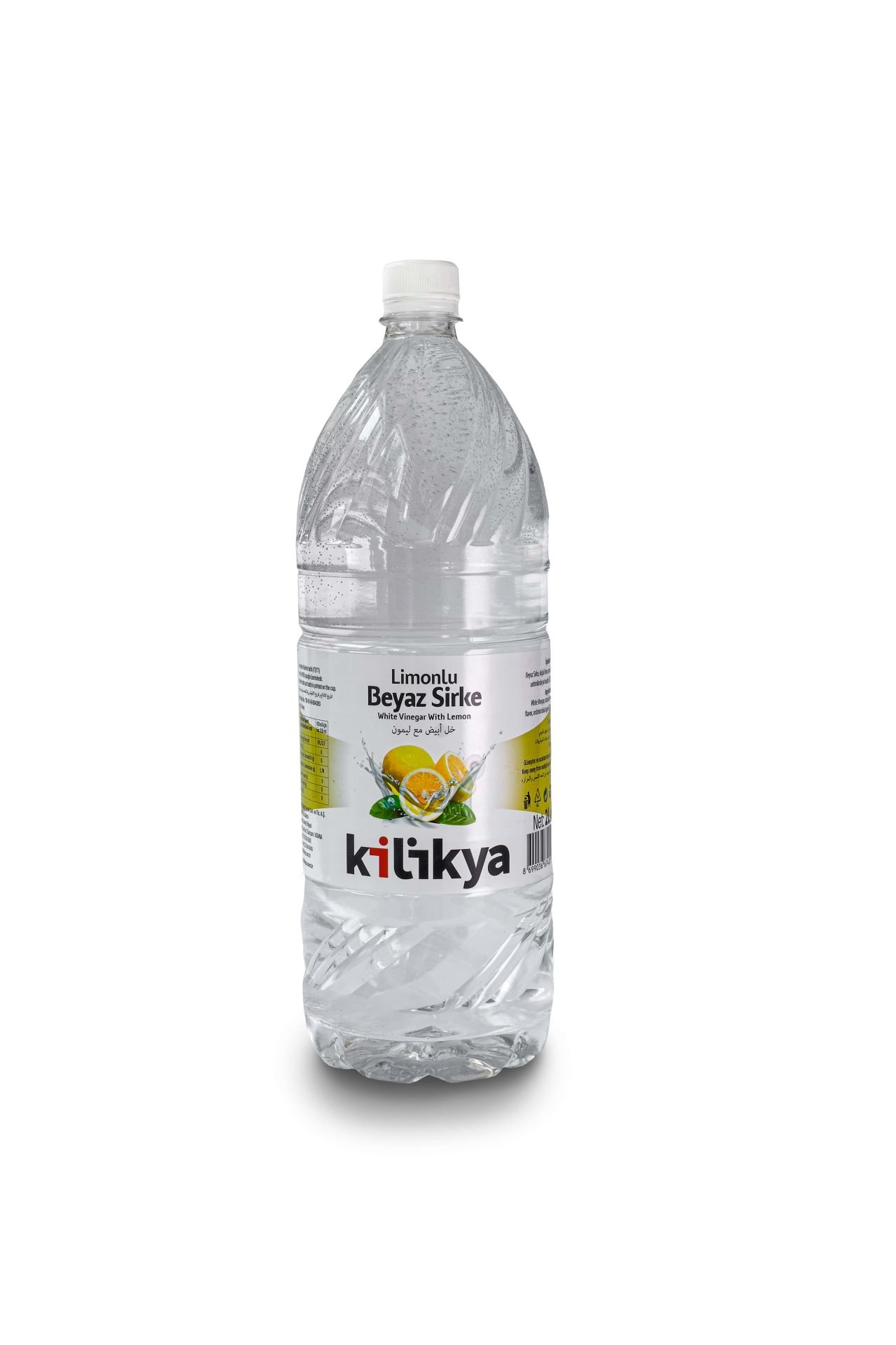 Limonlu Beyaz Sirke 2 Lt (Kolide 6 Adet)